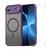 iPhone Air ENKAY Hat-Prince MagSafe Matte Translucent Shockproof Phone Case with Large Arc Edge Film - Purple