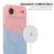 iPhone Air ENKAY Hat-Prince MagSafe Rainbow Gradient Silicone Phone Case with Lens Film - Green Blue