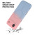 iPhone Air ENKAY Hat-Prince MagSafe Rainbow Gradient Silicone Phone Case with Lens Film - Pink Blue