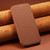 iPhone Air ESEBLE Ultra-thin Card Slot Magnetic Vegan Leather Phone Case - Brown
