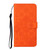 iPhone Air Ethnic Style Embossed Pattern Leather Phone Case - Orange