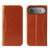 iPhone Air Fierre Shann Cowhide Leather Flip Leather Phone Case - Brown