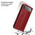 iPhone Air Fierre Shann Cowhide Leather Flip Leather Phone Case - Red