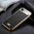 iPhone Air Fierre Shann Python Texture Electroplating PU Phone Case - Black