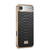 iPhone Air Fierre Shann Python Texture Electroplating PU Phone Case - Black