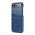 iPhone Air Fierre Shann Retro Oil Wax Texture Card Slots PU Leather Phone Case - Blue