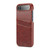iPhone Air Fierre Shann Retro Oil Wax Texture Card Slots PU Leather Phone Case - Brown