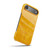 iPhone Air Fierre Shann Retro Oil Wax Texture Card Slots PU Leather Phone Case - Yellow