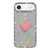 iPhone Air Flash Rhinestone Double-sided IMD Love Heart Phone Case - Lover Transparent