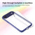 iPhone Air Four Corners Shield Shockproof TPU Hybrid PC Phone Case - Blue