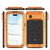 iPhone Air Four-proof Metal Hybrid Silicone Phone Case - Orange
