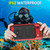 iPhone Air Four-proof Metal Hybrid Silicone Phone Case - Red
