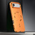 iPhone Air Frosted Magnetic Shield MagSafe Alloy Metal Phone Case - Orange