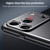 iPhone Air Frosted Metal Phone Case - Black