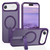 iPhone Air Fulcrum Standing Bracket MagSafe Phone Case - Purple