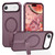 iPhone Air Fulcrum Standing Bracket MagSafe Phone Case - Wine Red