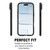 iPhone Air GEBEI Jazz Series Skin Feel Frosted MagSafe Phone Case - Black