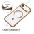 iPhone Air GEBEI Jazz Series Skin Feel Frosted MagSafe Phone Case - Brown