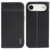 iPhone Air GEBEI Top-grain Horizontal Flip Leather Phone Case - Black