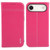 iPhone Air GEBEI Top-grain Horizontal Flip Leather Phone Case - Rose Red