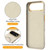 iPhone Air Gen1.5 Pivot Ring Holder TPU Hybrid PC Phone Case - Apricot