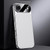 iPhone Air Genuine Leather PC Phone Case - White