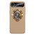 iPhone Air Glaze PC Camera Window Gyro Kickstand Magnetic Phone Case - Gold