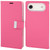 iPhone Air GOOSPERY RICH DIARY Crazy Horse Texture Leather Phone Case - Rose Red
