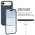 iPhone Air GOOSPERY SOFT FEELING Liquid TPU Soft Phone Case - Dark Blue