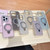 iPhone Air Gradient Glitter Diamonds MagSafe Phone Case - White