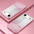 iPhone Air Gradient Glitter Powder Electroplated Phone Case - Pink