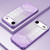 iPhone Air Gradient Glitter Powder Electroplated Phone Case - Purple