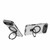 iPhone Air Grating Holder Shockproof Phone Case - Transparent
