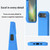 iPhone Air Guard Screen EVA Shockproof Phone Case - Blue