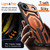 iPhone Air Hidden Metal Holder Magnetic Shockproof Phone Case - Orange