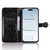 iPhone Air Honeycomb Dot Texture Leather Phone Case - Black