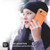 iPhone Air Imitate Liquid Skin Feel Leather Phone Case with Card Slots - Lavender Grey