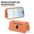 iPhone Air Imitate Liquid Skin Feel Leather Phone Case with Card Slots - Orange