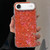 iPhone Air Ink Rhythm Colorful Shell Pattern TPU Hybrid IMD Phone Case - Orange
