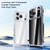 iPhone Air iPAKY XJ Series Transparent PC+TPU Phone Case