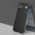 iPhone Air J TRIBE Metal Frameless Card Slot Lens Holder Phone Case - Black