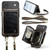 iPhone Air JEEHOOD C22 Series Zipper Wallet Leather Phone Case with Dual Lanyard - Coffee