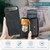 iPhone Air JEEHOOD J02 Magnetic Zipper Horizontal Flip Leather Phone Case - Black