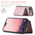 iPhone Air JEEHOOD J02 Magnetic Zipper Horizontal Flip Leather Phone Case - Pink