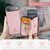 iPhone Air JEEHOOD J02 Magnetic Zipper Horizontal Flip Leather Phone Case - Pink