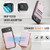 iPhone Air JEEHOOD J06 British Style RFID MagSafe Card Bag PU Phone Case - Pink