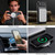 iPhone Air JEEHOOD J10 Flip Card Bag MagSafe Split RFID Leather Phone Case - Black