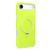 iPhone Air Jelly Liquid Silicone MagSafe Holder Phone Case - Lemon Green