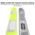 iPhone Air Jelly Liquid Silicone MagSafe Holder Phone Case - Lemon Green