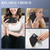 iPhone Air Kalebol Carbon Fiber MagSafe Phone Case - Black